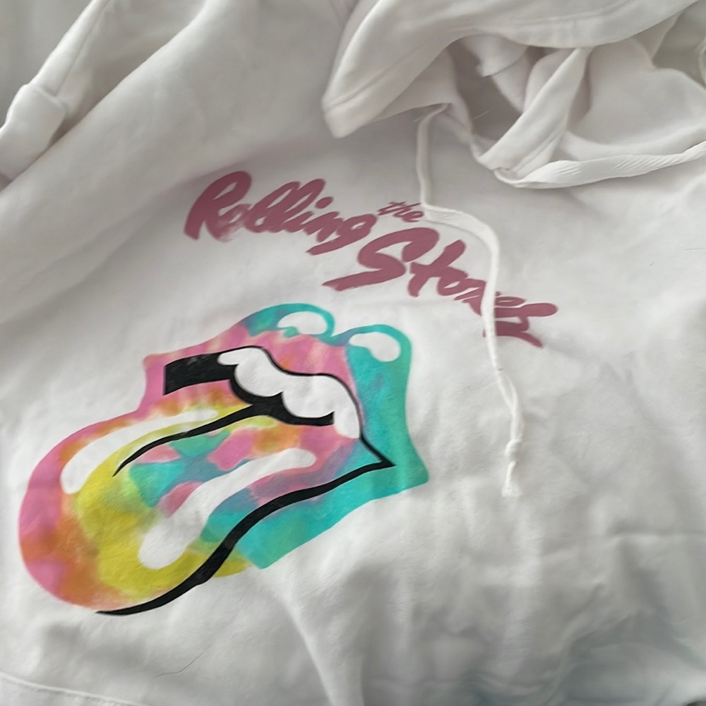 Rolling Stones hoodie preppy